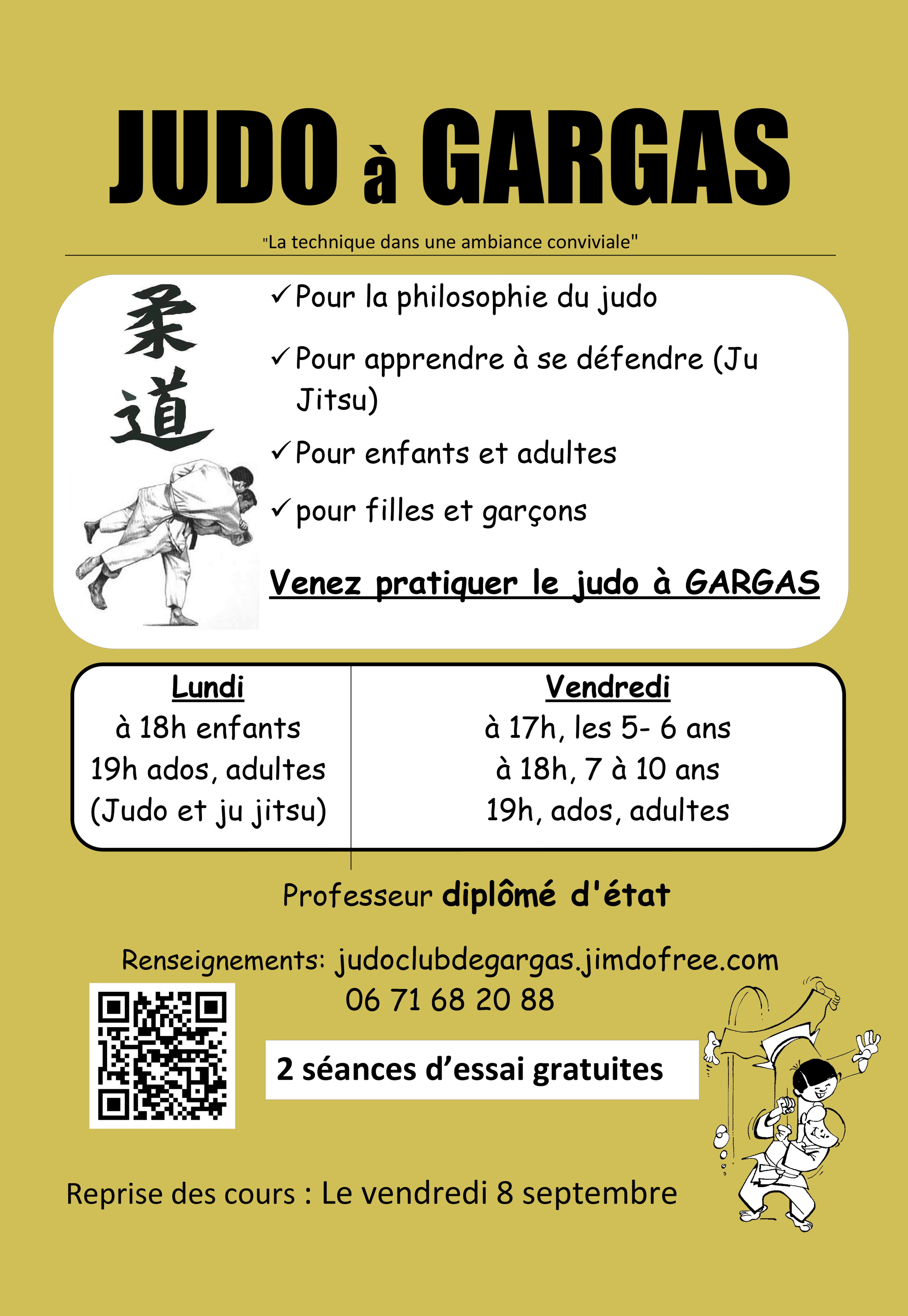 le judo, une pratique ouverte à tous