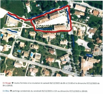 Fermeture temporaire de circulation 6 et 7 décembre