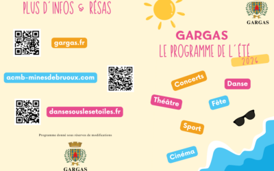 Programme de l’été !