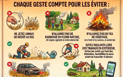 Lutter contre les feux de forêt : recommandations